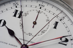Ulysse Nardin Split-Seconds Chronometer, Neuchatel 1943, detail view 28