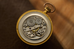 Swiss 18k Gold Pocket Watch, Guilloche Enamel, c.1900, detail view 4