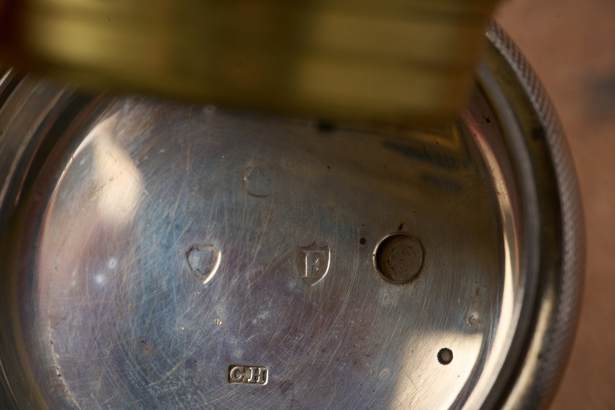 Sterling Silver, Chester-Hallmarked, Gilt Movement, 1884