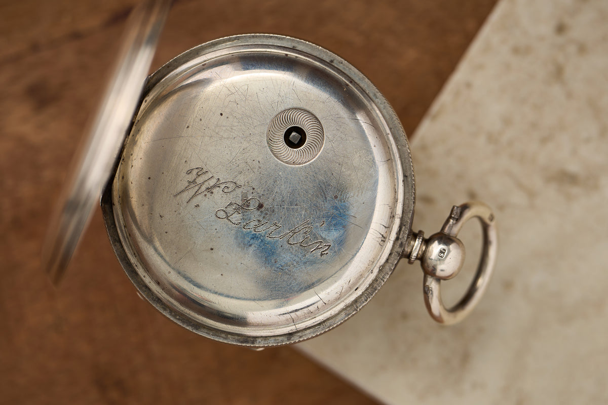 Sterling Silver, Chester-Hallmarked, Gilt Movement, 1884