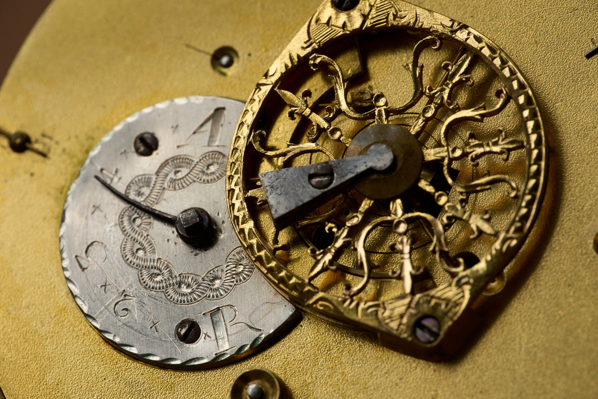 French Silver Pair-Cased Verge Fusee, Georgian, c.1815