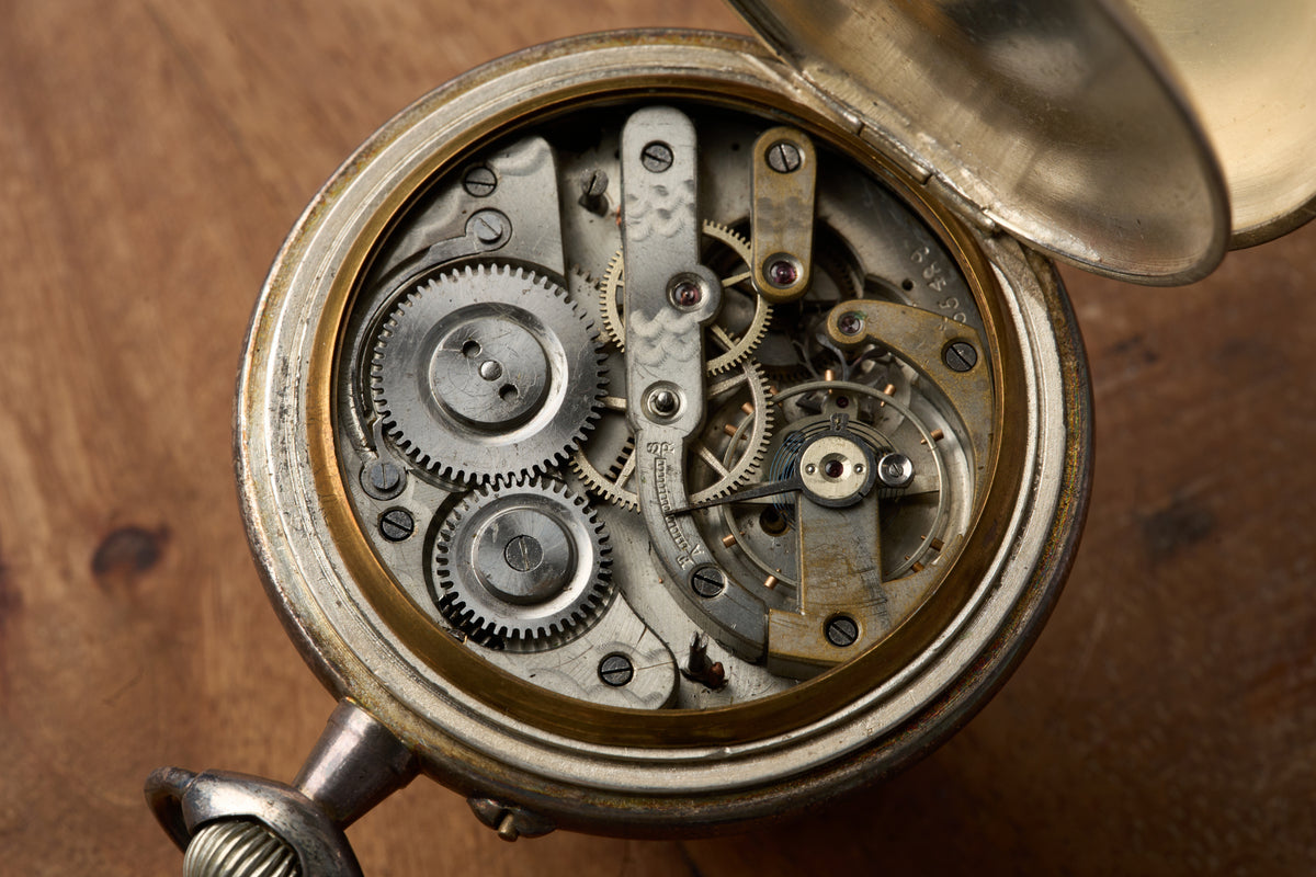 Goliath Triple Calendar and Moonphase, Crimson Dial, c.1890