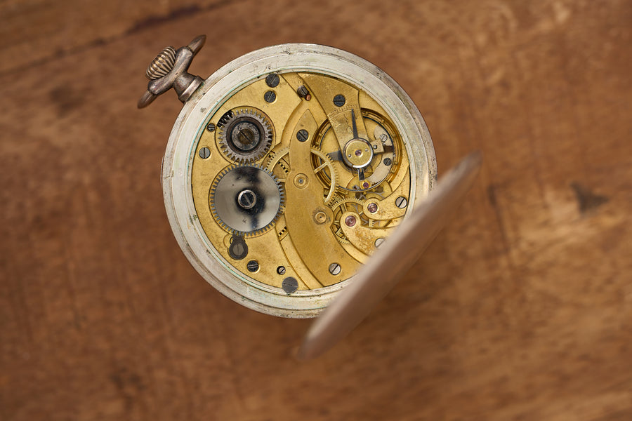 Silver Watch Inscribed as a Gift, 12 December 1895