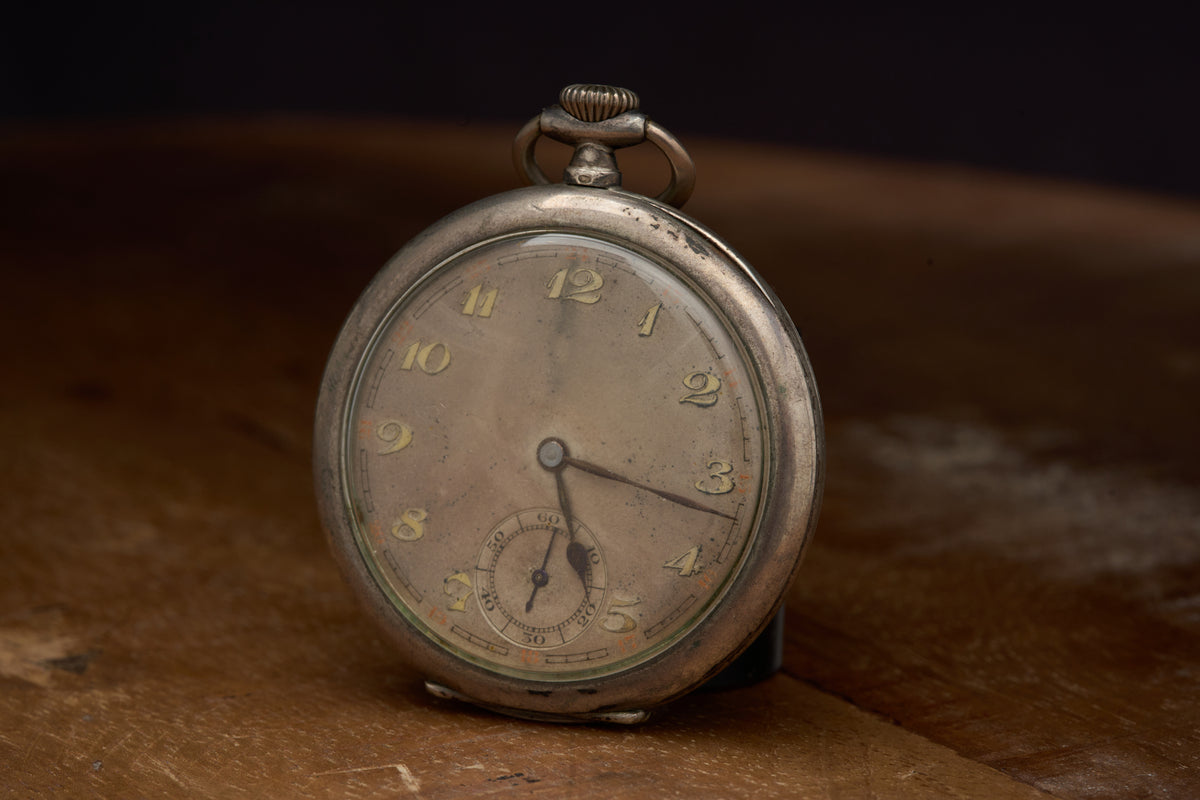 Silver Watch Inscribed as a Gift, 12 December 1895