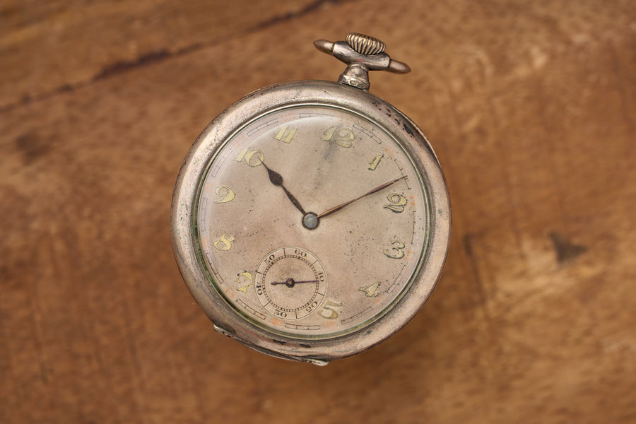 Silver Watch Inscribed as a Gift, 12 December 1895