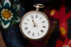 Two-Tone Enamel Dial, Masonic Engraved Caseback, c.1880