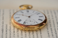 Vacheron Constantin Chronometre Royal Gold Pocket Watch, c.1913, detail view 11