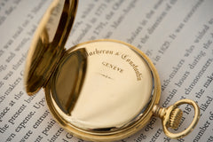 Vacheron Constantin Chronometre Royal Gold Pocket Watch, c.1913, detail view 16