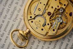 Vacheron Constantin Chronometre Royal Gold Pocket Watch, c.1913, detail view 17