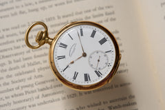 Vacheron Constantin Chronometre Royal Gold Pocket Watch, c.1913, detail view 3