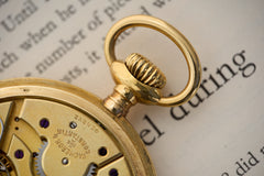 Vacheron Constantin Chronometre Royal Gold Pocket Watch, c.1913, detail view 20