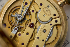 Vacheron Constantin Chronometre Royal Gold Pocket Watch, c.1913, detail view 21