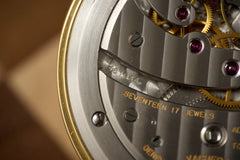 Vacheron Constantin 18k Gold Pocket Watch, Triple-Signed, c.1945, detail view 11