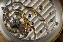 Vacheron Constantin 18k Gold Pocket Watch, Triple-Signed, c.1945, detail view 13