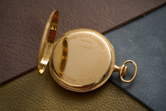 Vacheron Constantin 18ct Gold Pocket Watch, Enamel Dial, c.1913, detail view 15