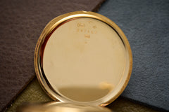 Vacheron Constantin 18ct Gold Pocket Watch, Enamel Dial, c.1913, detail view 16