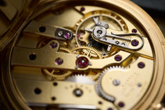 Vacheron Constantin 18ct Gold Pocket Watch, Enamel Dial, c.1913, detail view 17