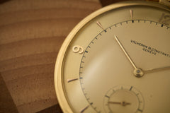 Vacheron Constantin 18k Gold Pocket Watch, Triple-Signed, c.1945, detail view 21