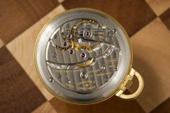 Vacheron Constantin 18k Gold Pocket Watch, Triple-Signed, c.1945, detail view 7