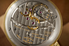 Vacheron Constantin 18k Gold Pocket Watch, Triple-Signed, c.1945, detail view 9