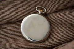 Vacheron Constantin Stainless Steel Pocket Watch, 1933, detail view 3