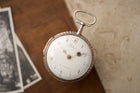 Valaire, Paris Silver Verge Fusee Pocket Watch, c.1780-1800