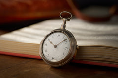 Claude Viet Silver Pocket Watch, Quarter Repeater, c.1700, front view
