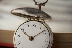 Claude Viet Silver Pocket Watch, Quarter Repeater, c.1700, detail view 10