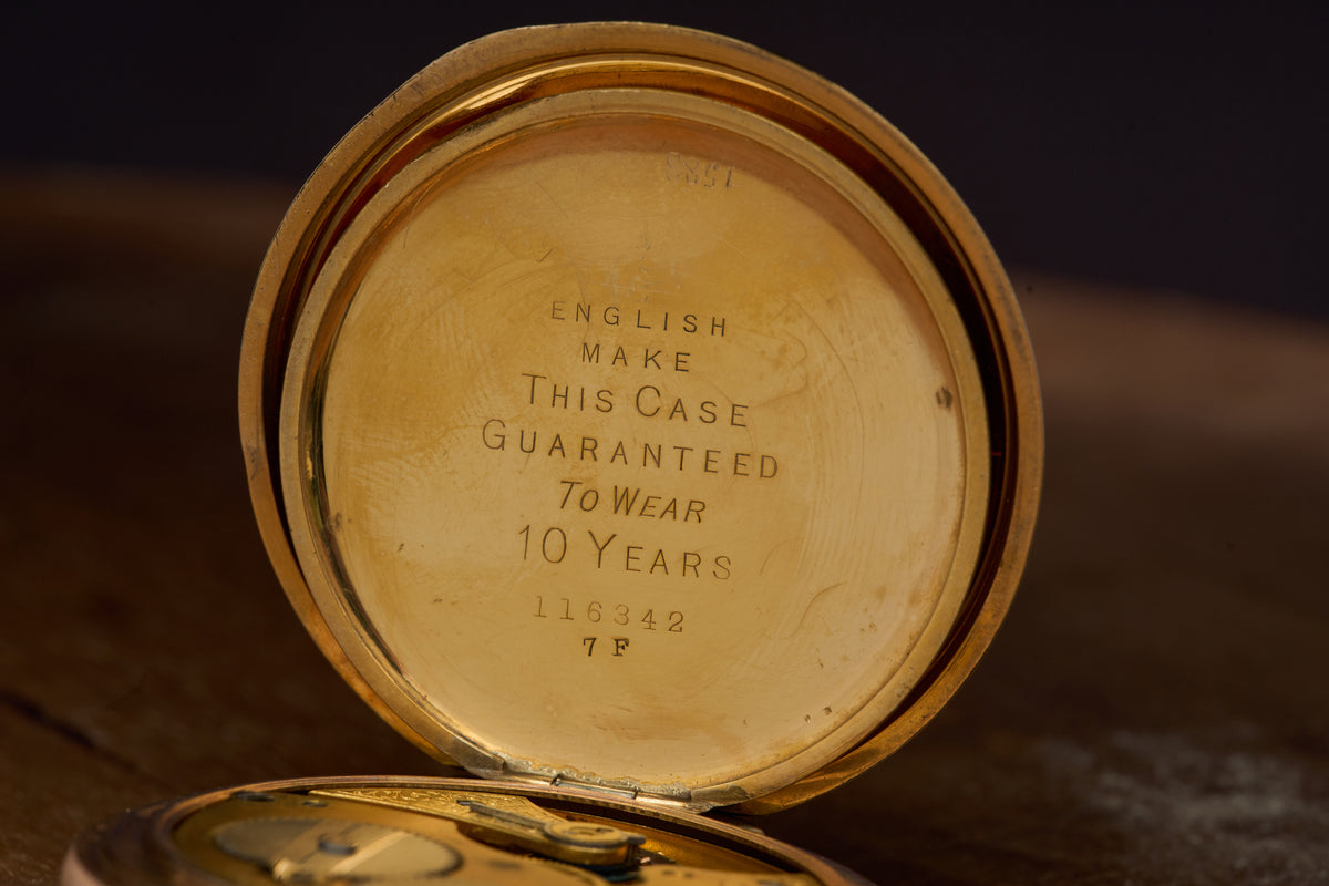 Bond St. Movement in an English Dennison Moon Case, 1903