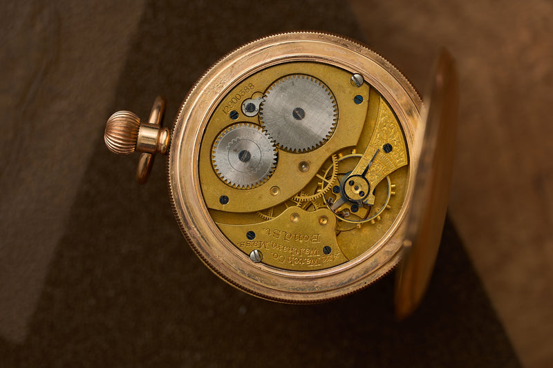 Bond St. Movement in an English Dennison Moon Case, 1903