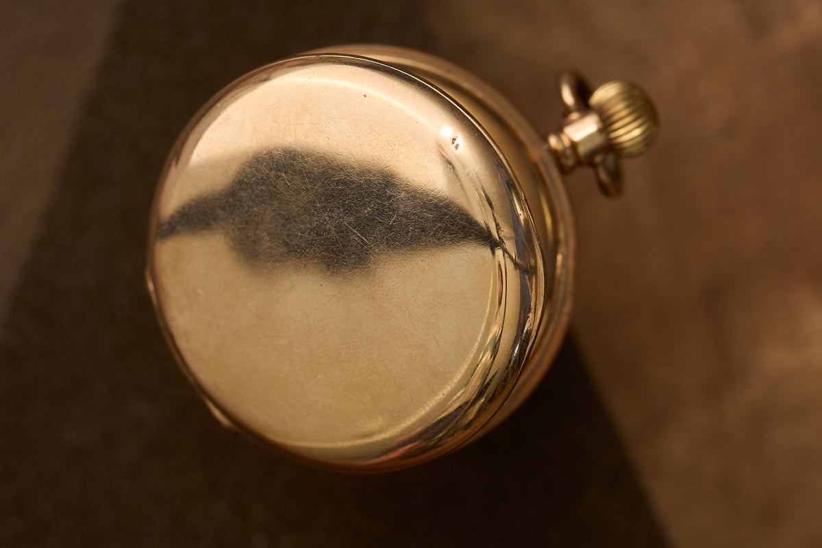 Bond St. Movement in a Dennison Moon Gold-Filled Case, c.1910