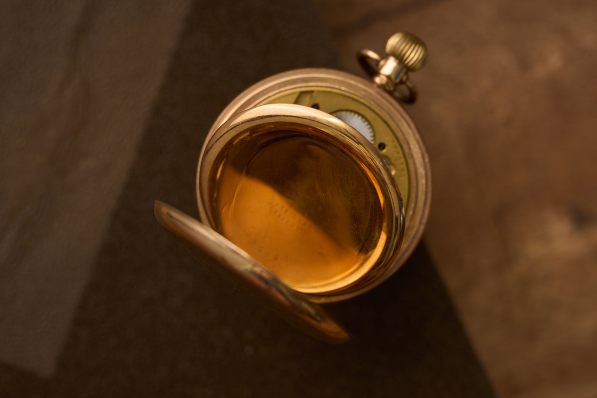 Bond St. Movement in a Dennison Moon Gold-Filled Case, c.1910