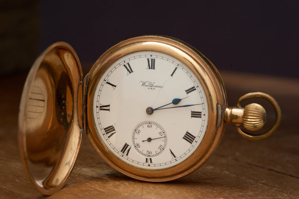Bond St. Movement in a Dennison Moon Gold-Filled Case, c.1910