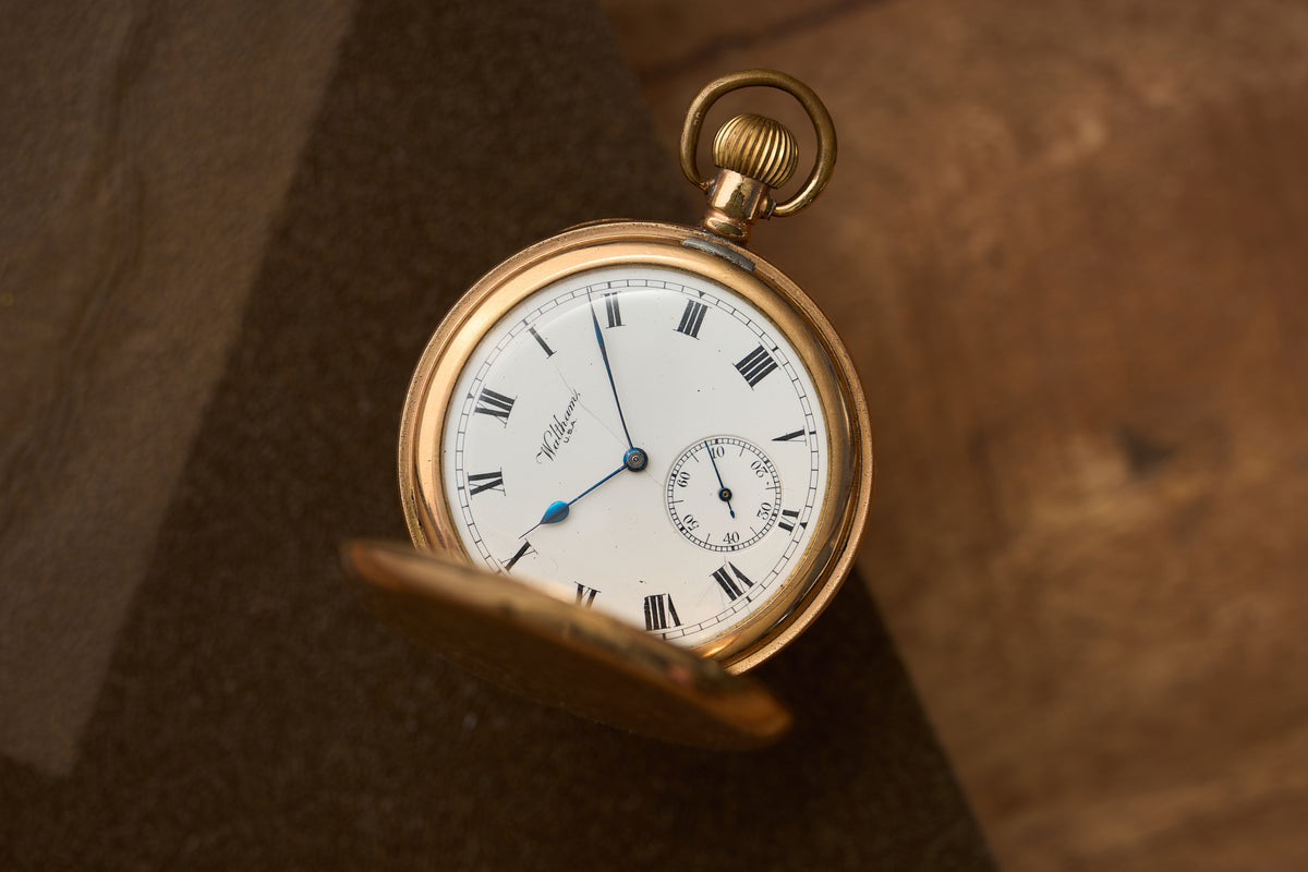 Bond St. Movement in a Dennison Moon Gold-Filled Case, c.1910