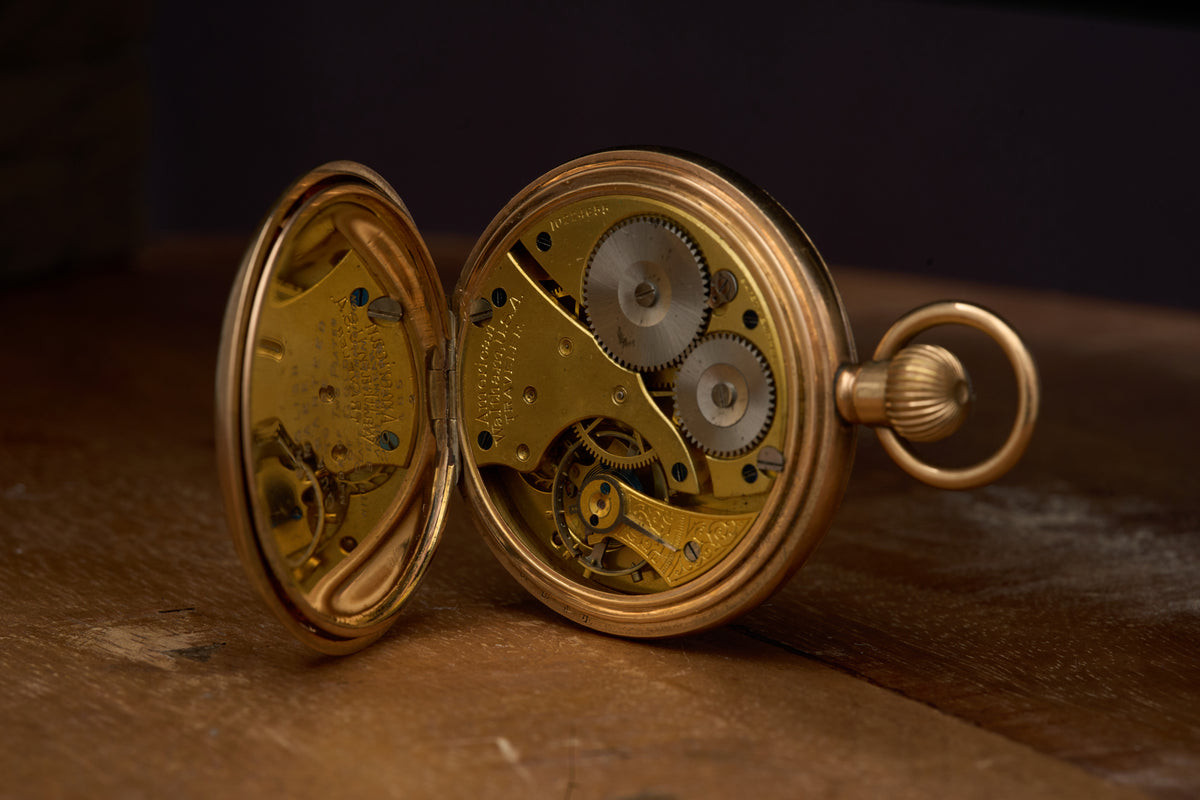 'Traveler' in an English Gold-Filled Case, c.1901