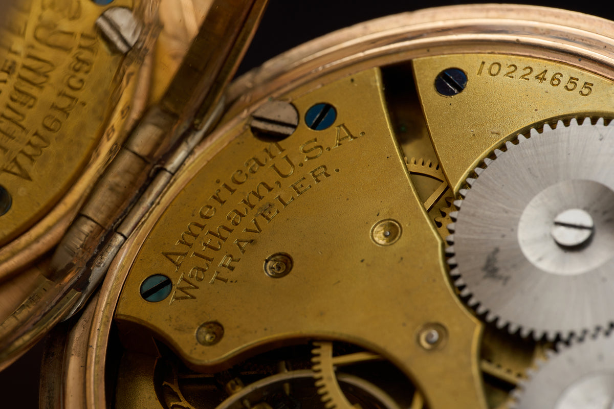 'Traveler' in an English Gold-Filled Case, c.1901