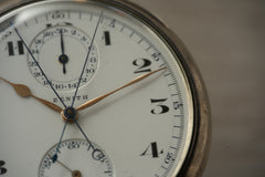 Zenith Split-Seconds Chronograph, Besancon First Class, 1922, detail view 11