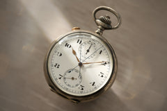 Zenith Split-Seconds Chronograph, Besancon First Class, 1922, front view