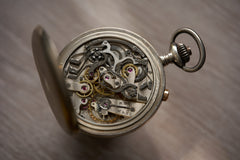 Zenith Split-Seconds Chronograph, Besancon First Class, 1922, detail view 19