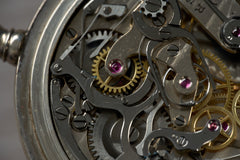 Zenith Split-Seconds Chronograph, Besancon First Class, 1922, detail view 25