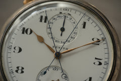 Zenith Split-Seconds Chronograph, Besancon First Class, 1922, detail view 8