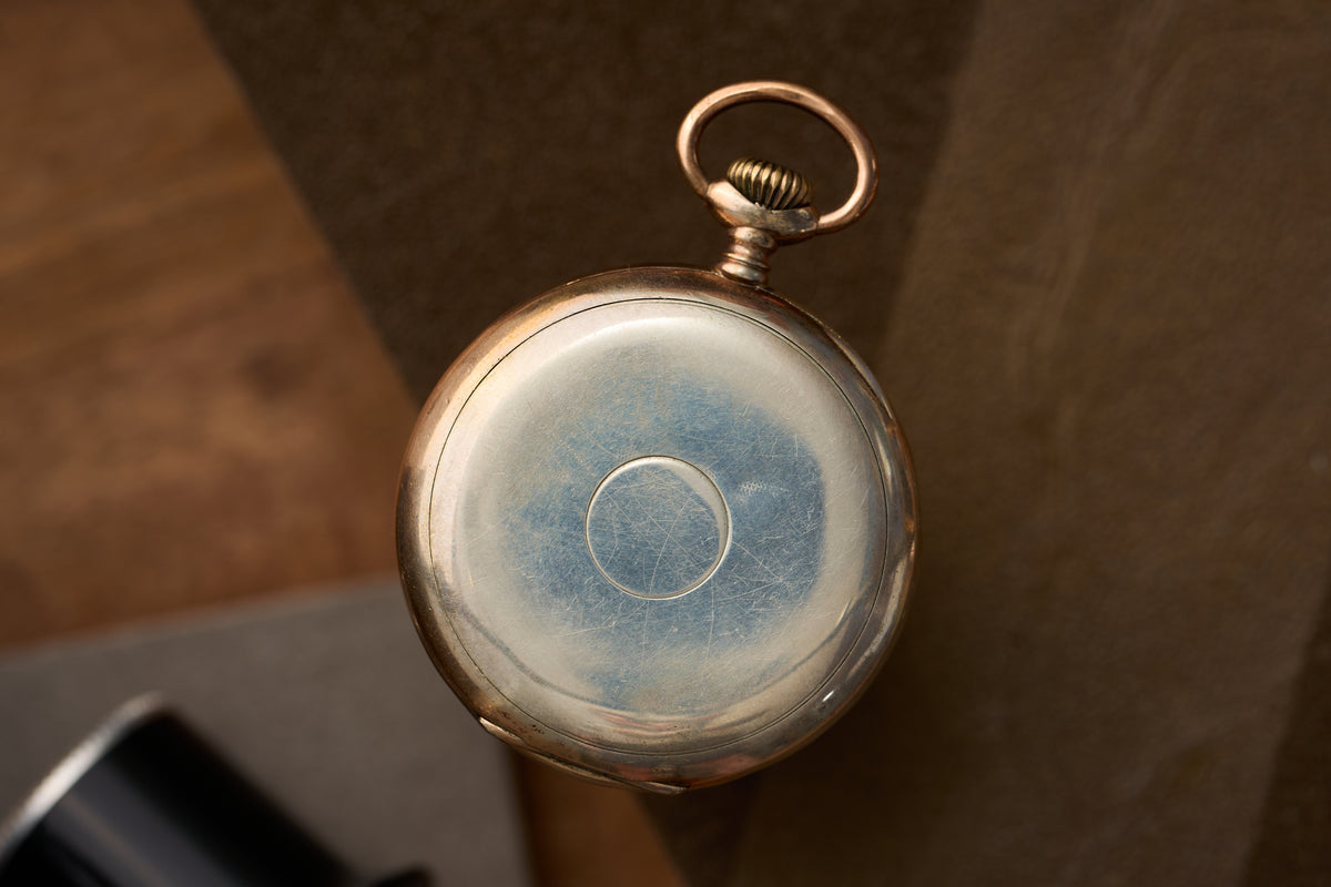 Breguet-Style Blued Hands on White Enamel, c.1912