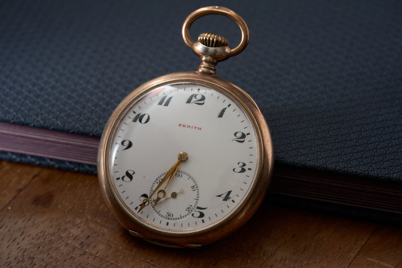 Breguet-Style Blued Hands on White Enamel, c.1912