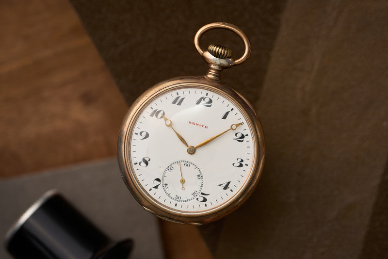 Breguet-Style Blued Hands on White Enamel, c.1912