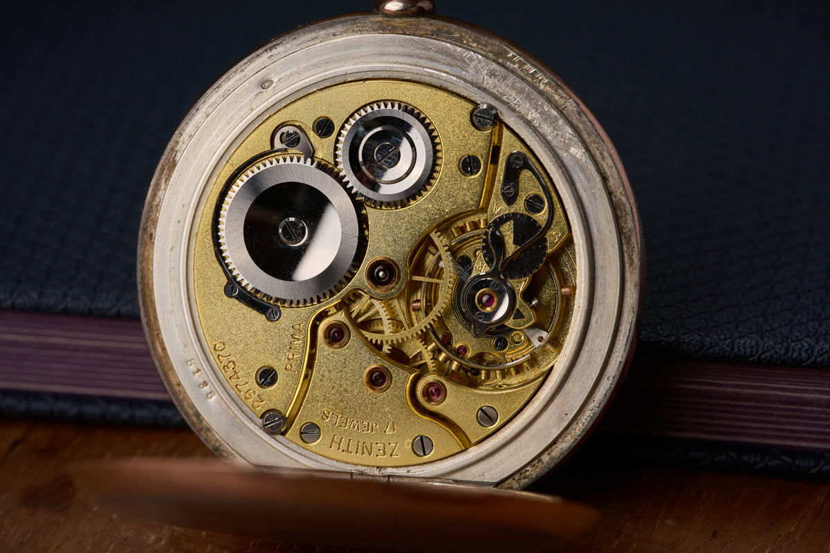 'Prima' in 800 Silver, Red 24-Hour Track, c.1922-1925